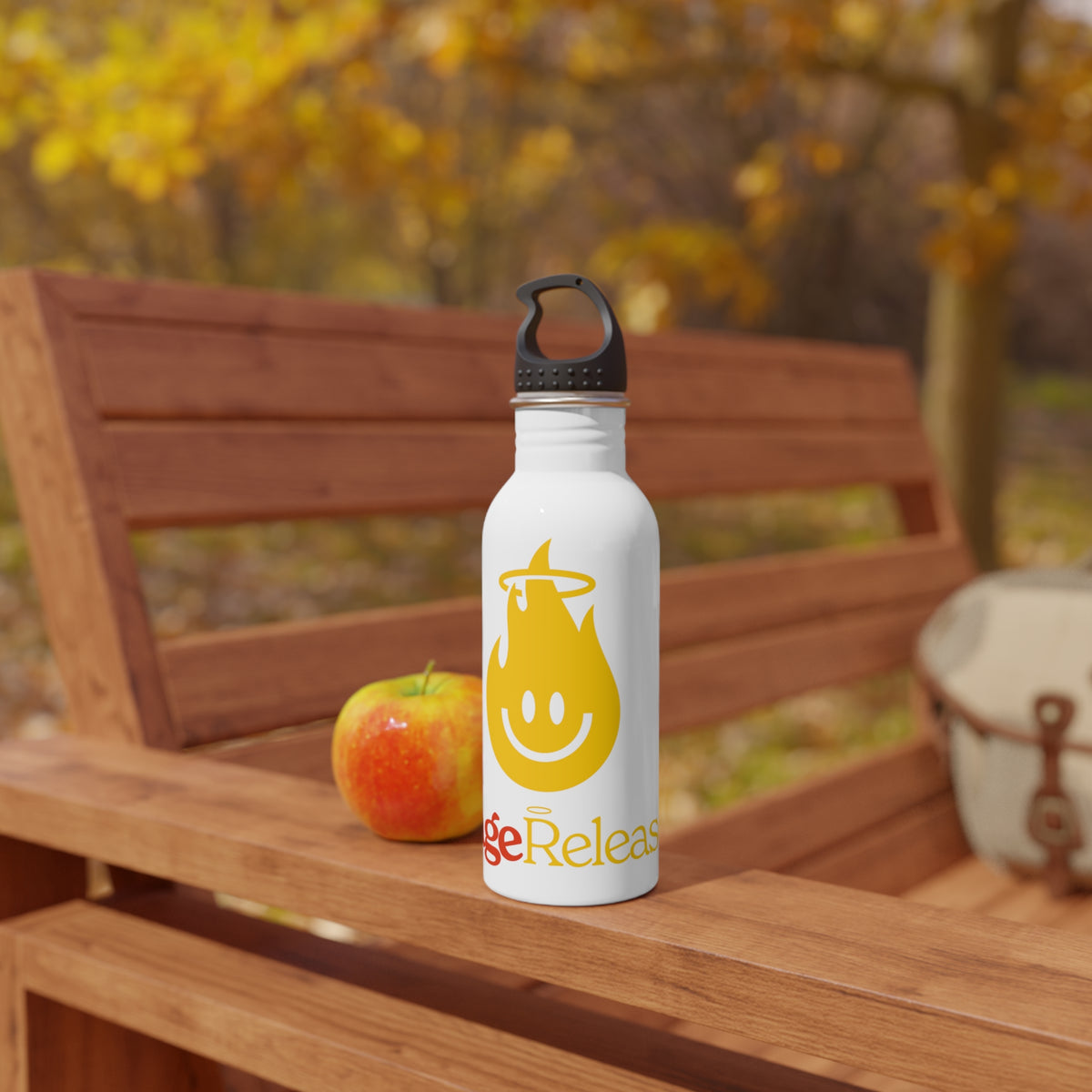 Stainless Steel Water Bottle - Flamey