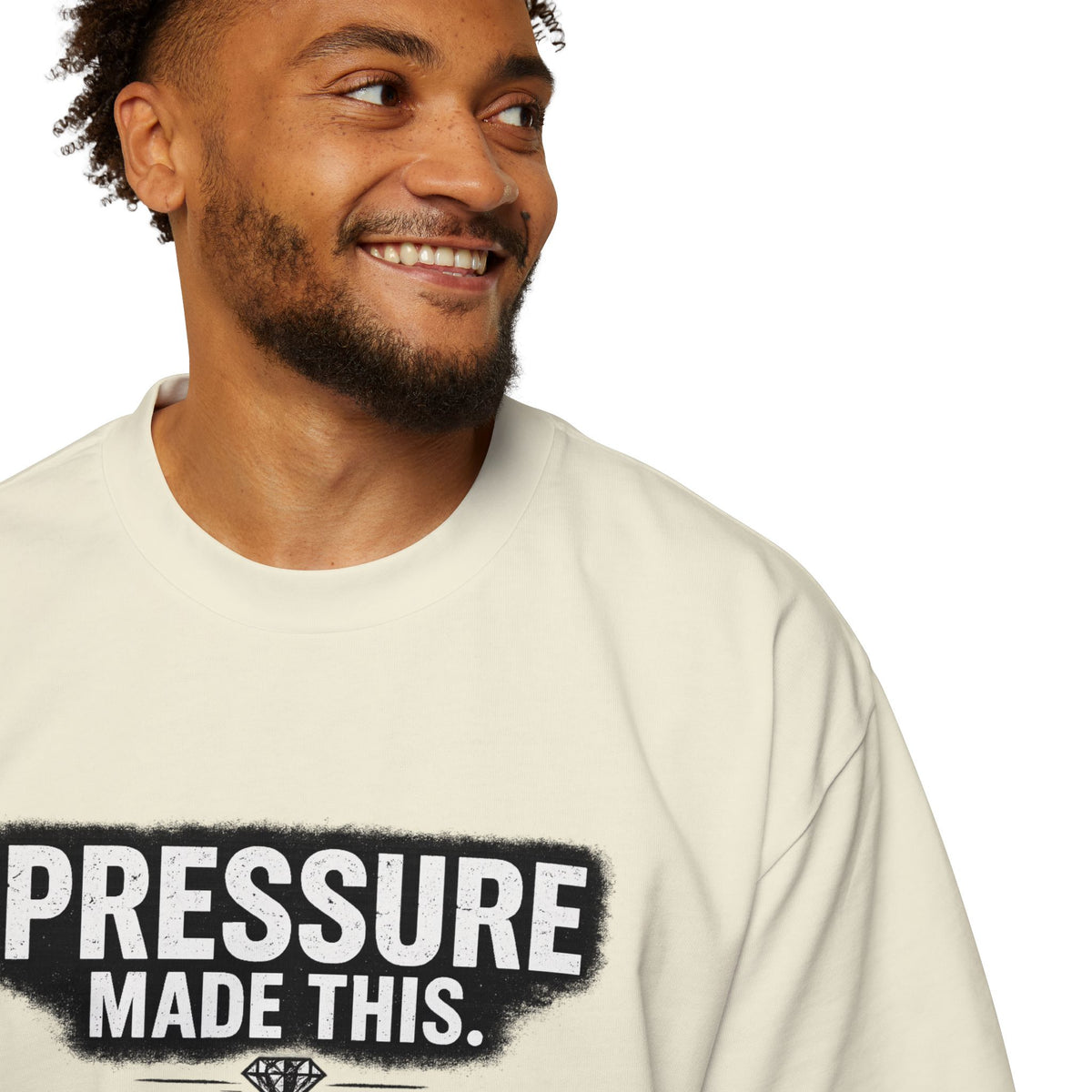 Heavyweight Graphic Tee - Pressure Made This