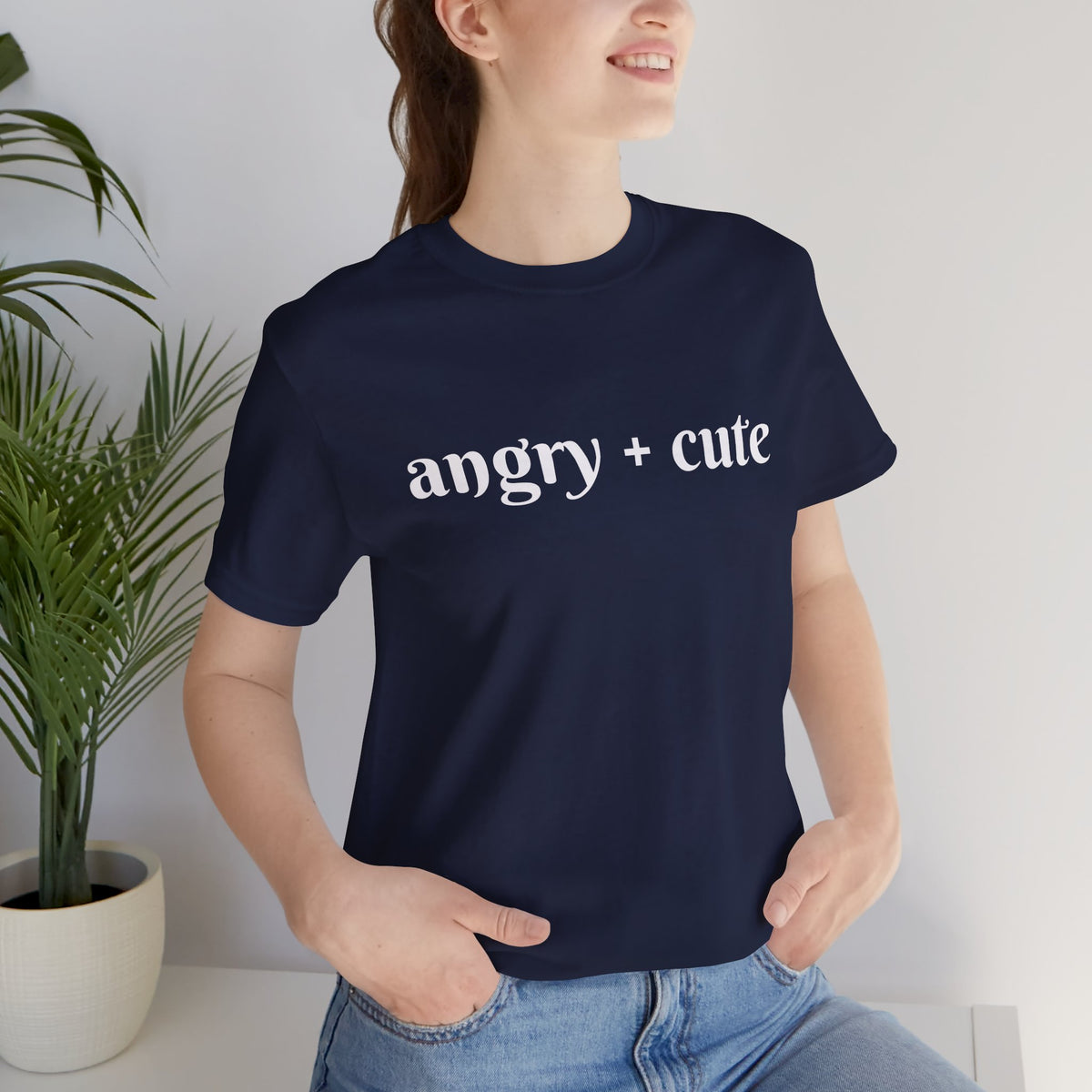 T-Shirt - Angry + Cute