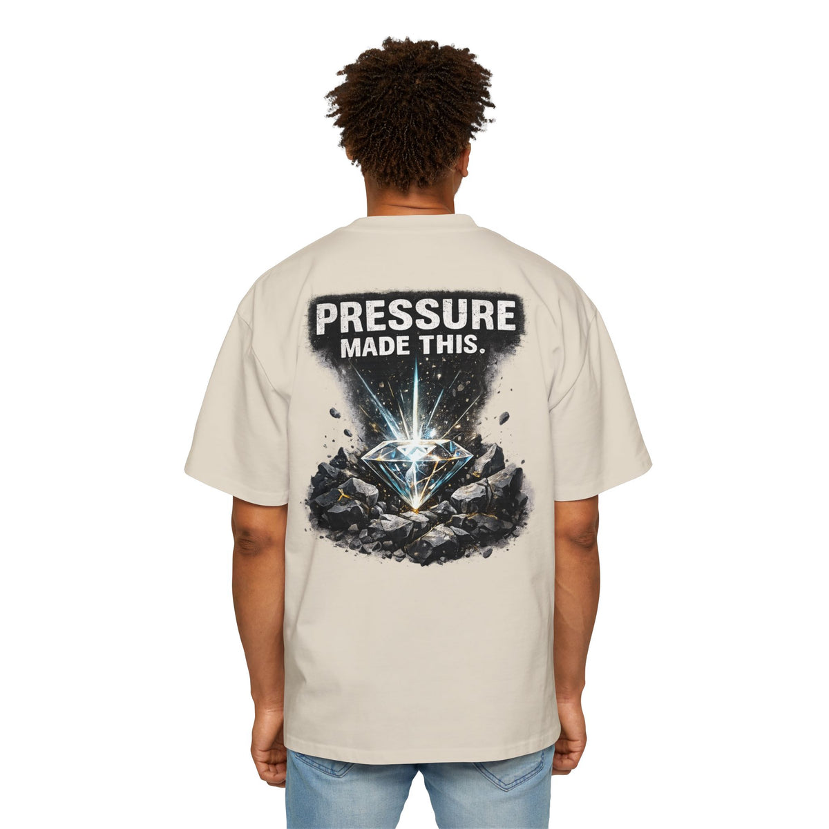 Heavyweight Graphic Tee - Pressure Made This