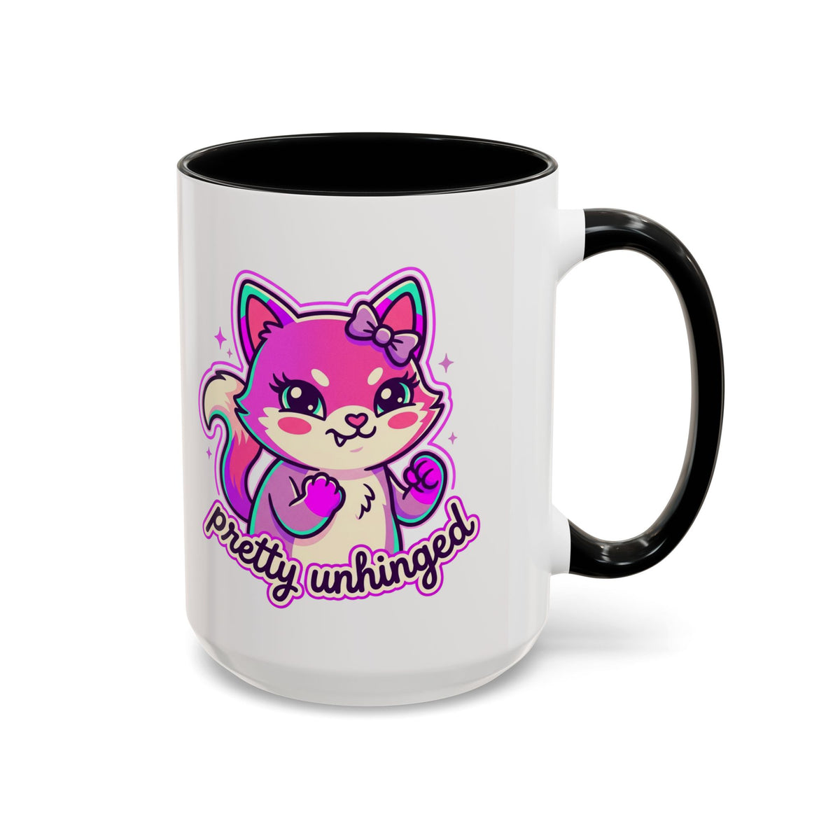Mug - Pretty & Unhinged Cat