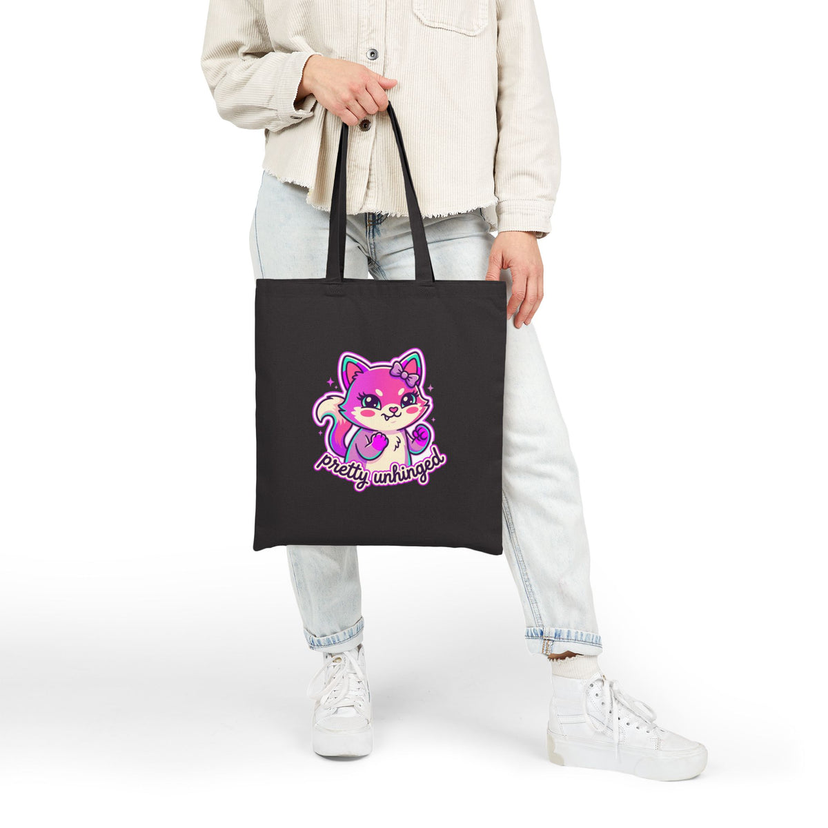 Tote Bag - Pretty & Unhinged Cat