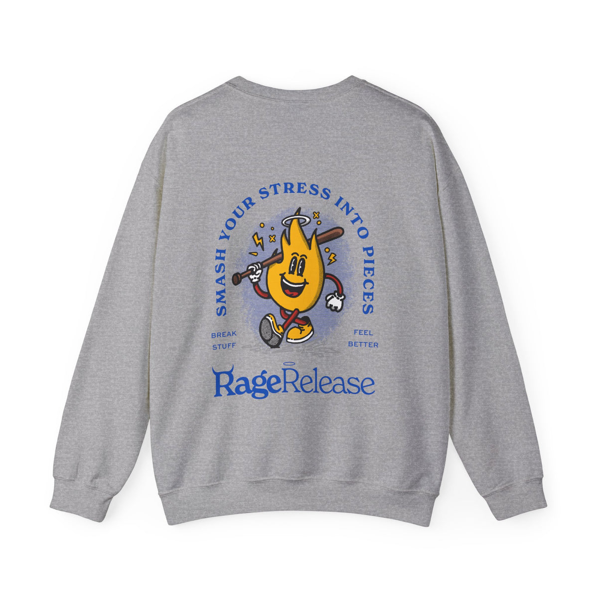 Crewneck Sweatshirt - Smash Your Stress