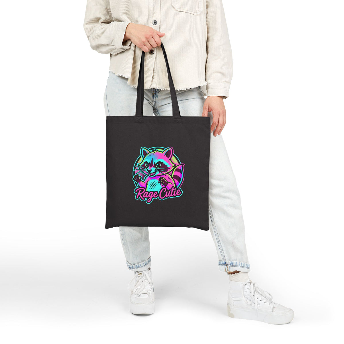 Tote Bag - Rage Cutie Raccoon