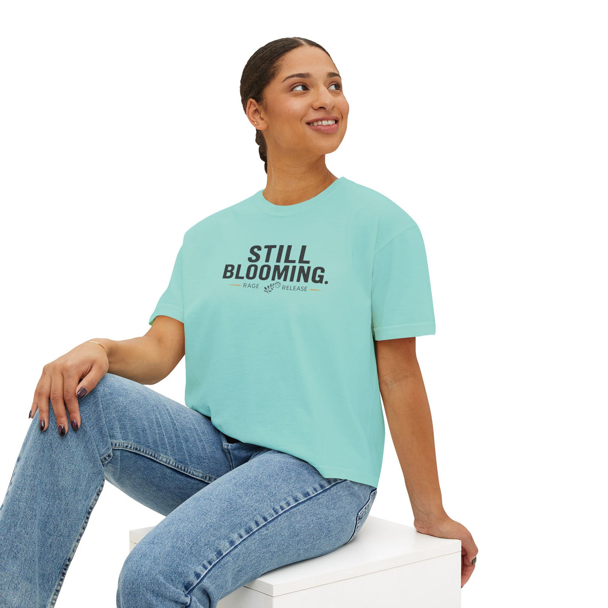 Boxy Tee - Still Blooming