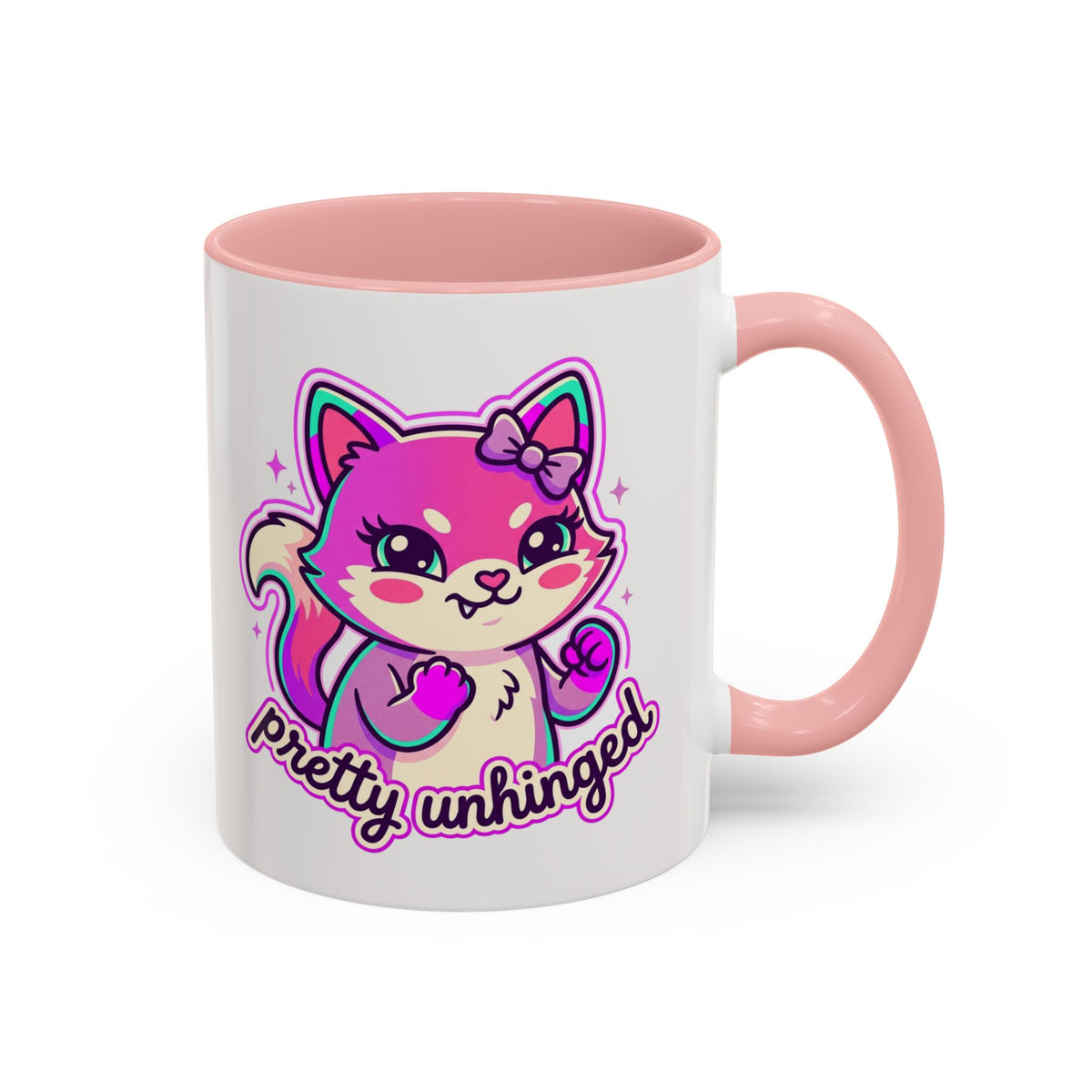Mug - Pretty & Unhinged Cat