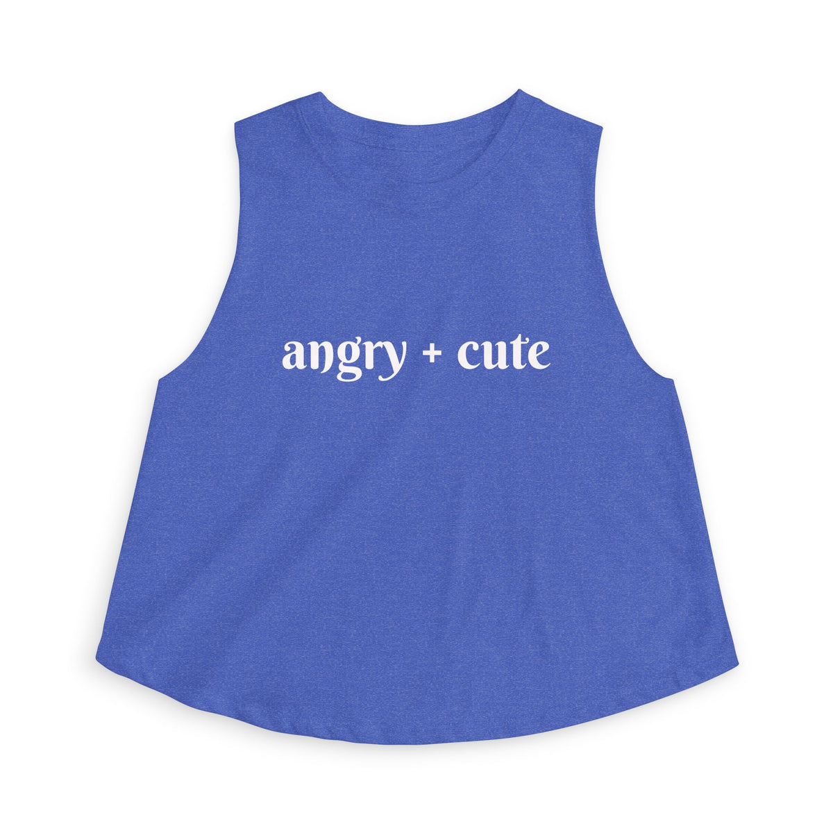 Crop Top - Angry + Cute