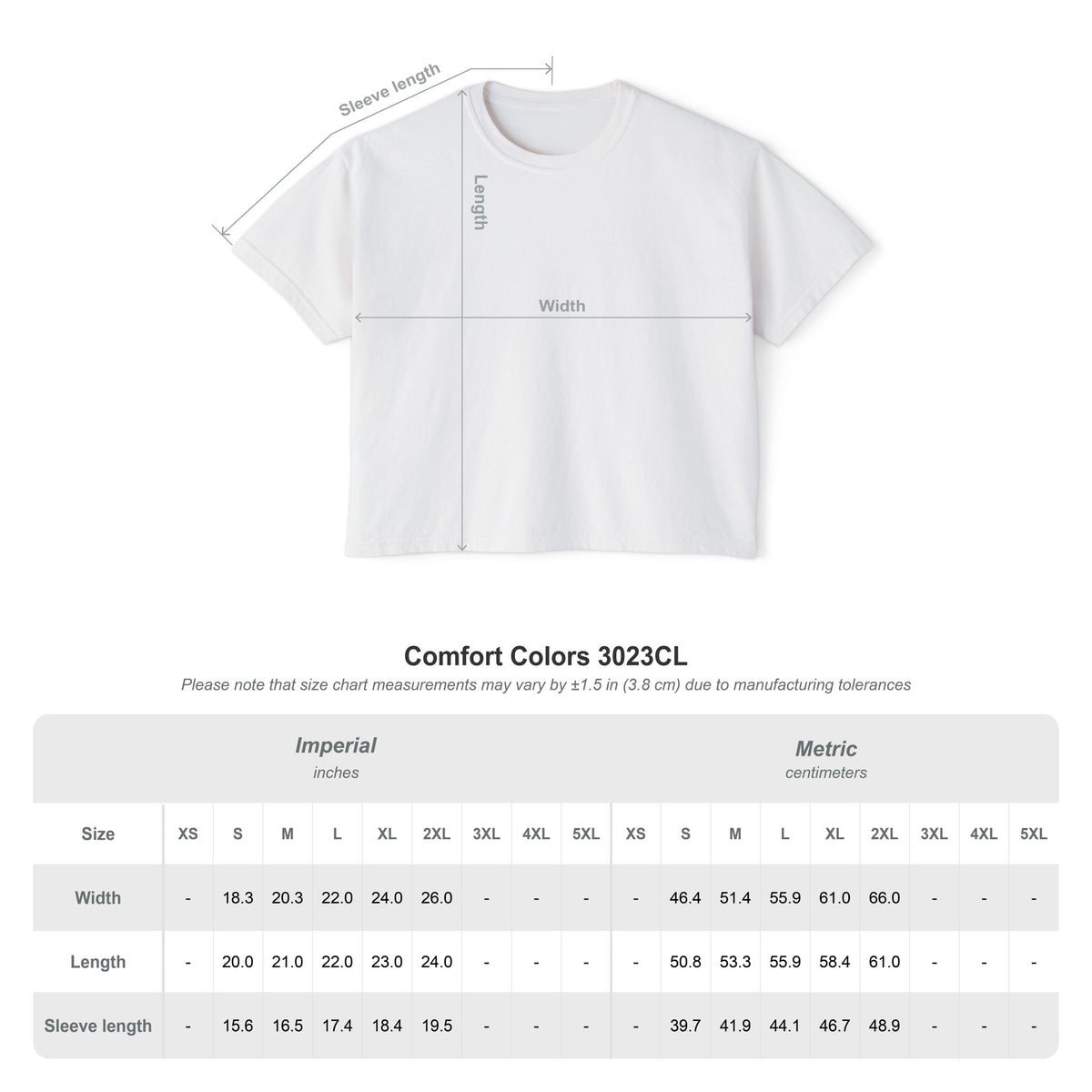 Boxy Tee - Still Blooming