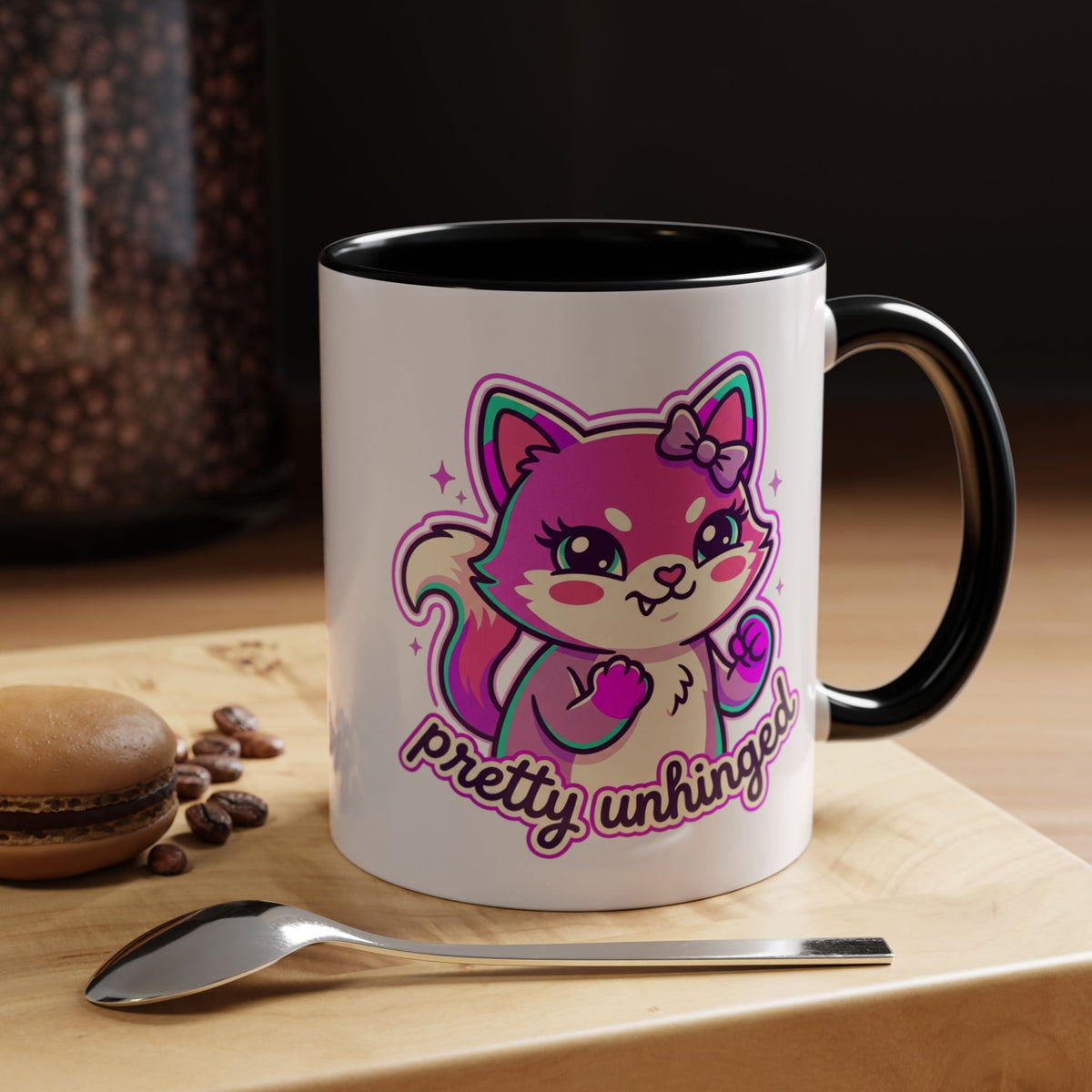 Mug - Pretty & Unhinged Cat