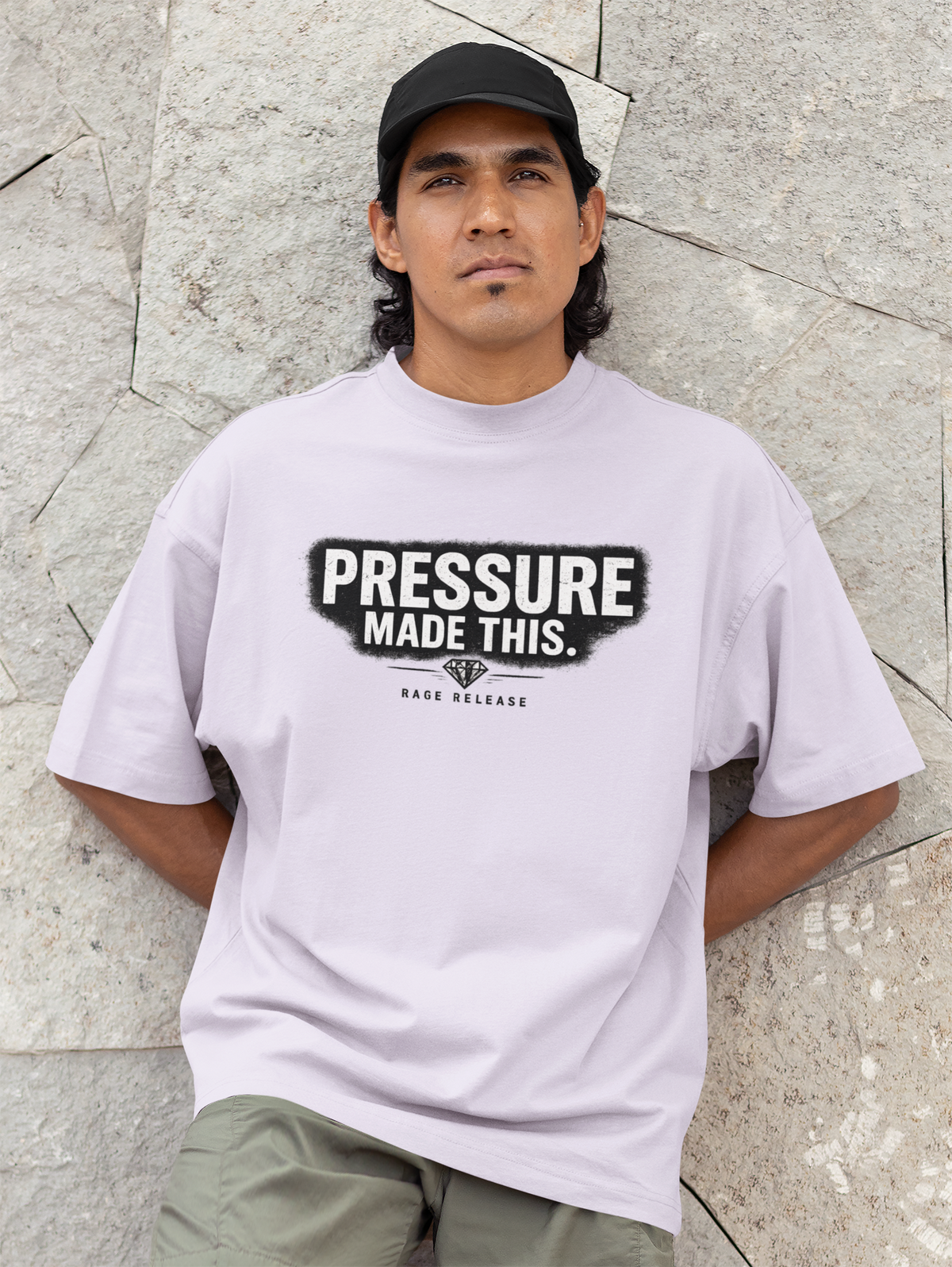 Heavyweight Graphic Tee - Pressure Made This