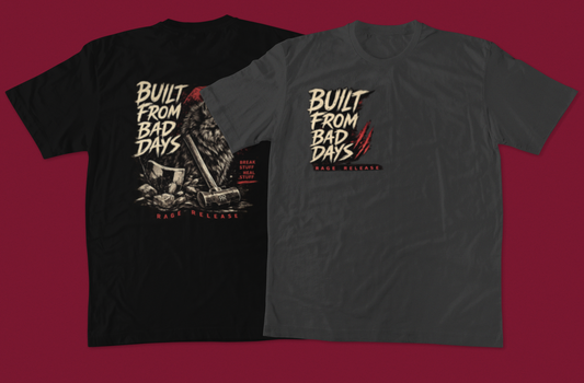 Heavyweight Graphic Tee - Built From Bad Days