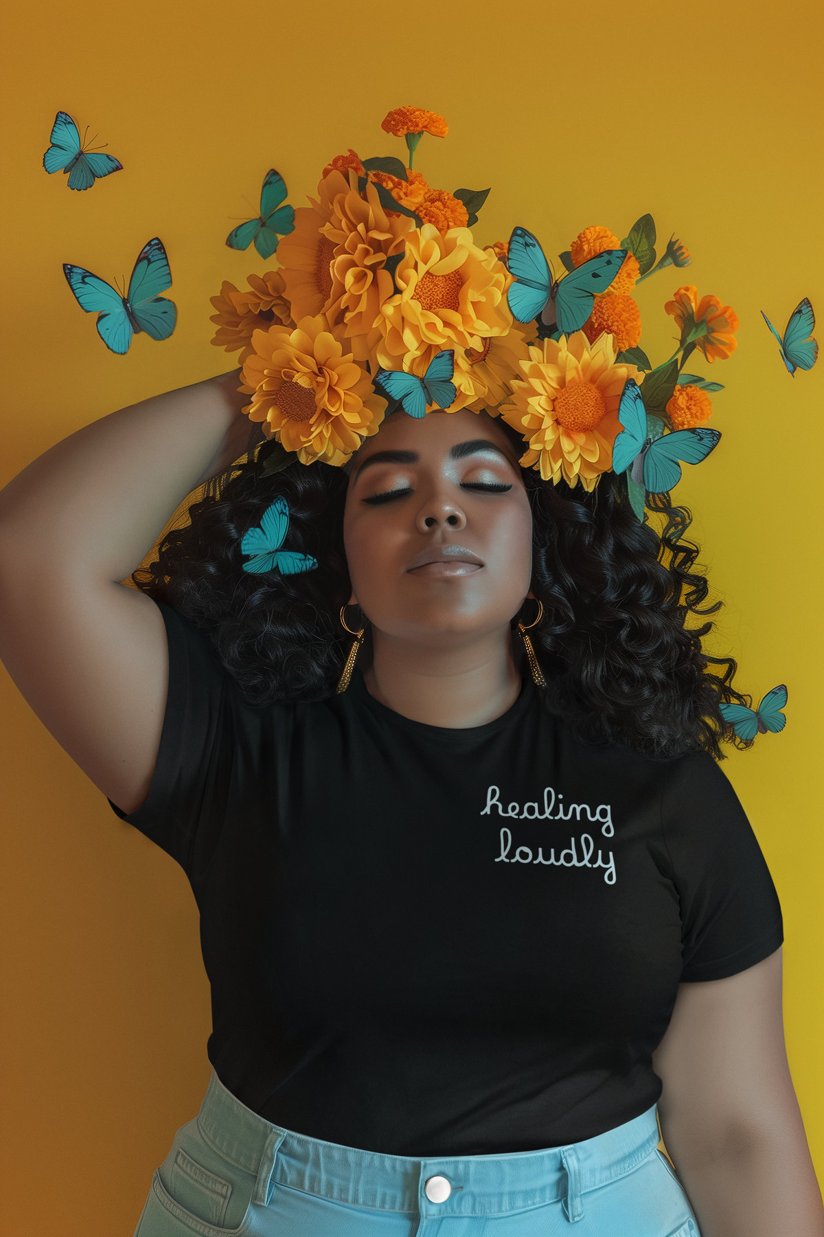 Graphic Tee - Healing Loudly Shirt