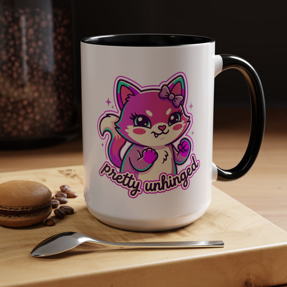 Mug - Pretty & Unhinged Cat