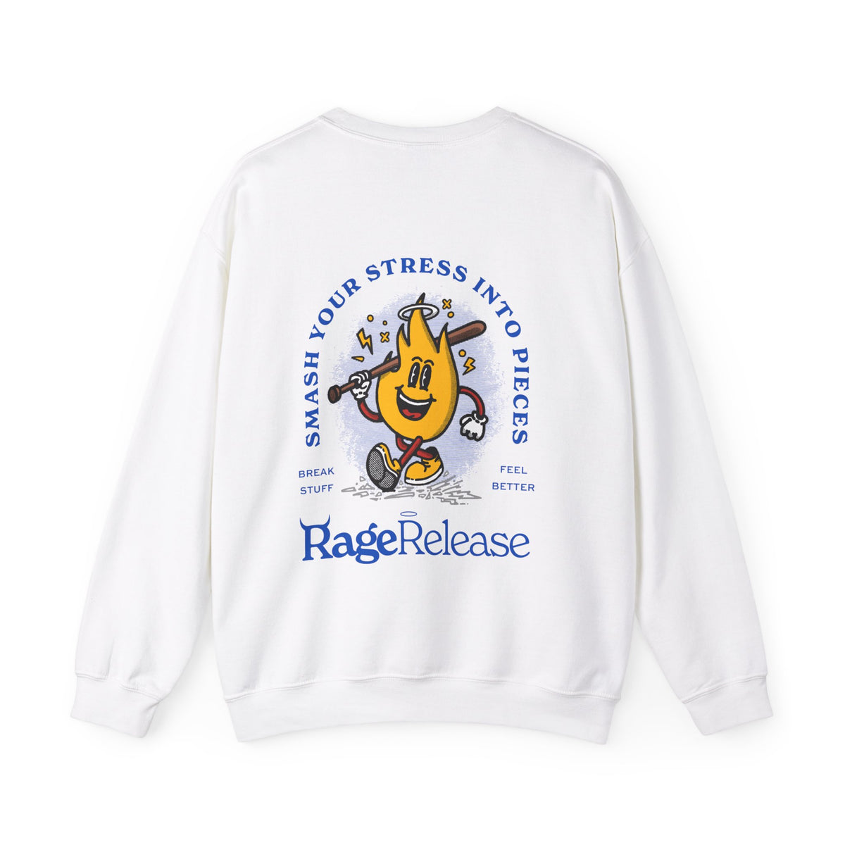 Crewneck Sweatshirt - Smash Your Stress