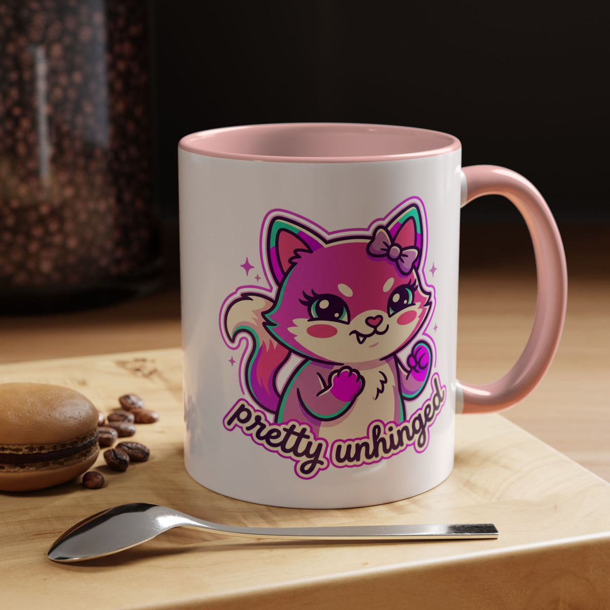 Mug - Pretty & Unhinged Cat
