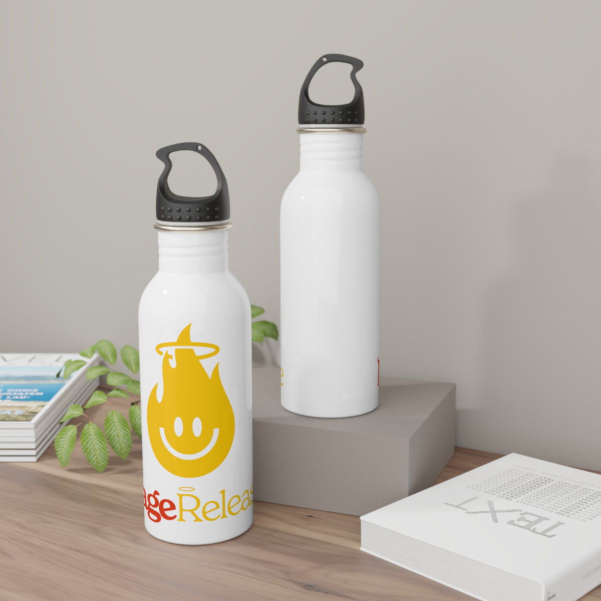 Stainless Steel Water Bottle - Flamey