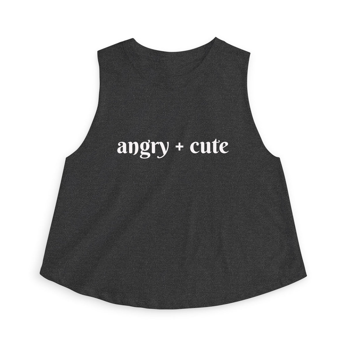 Crop Top - Angry + Cute
