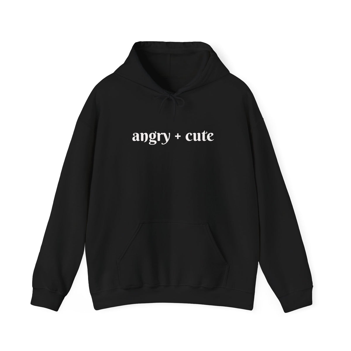 Hoodie - Angry + Cute