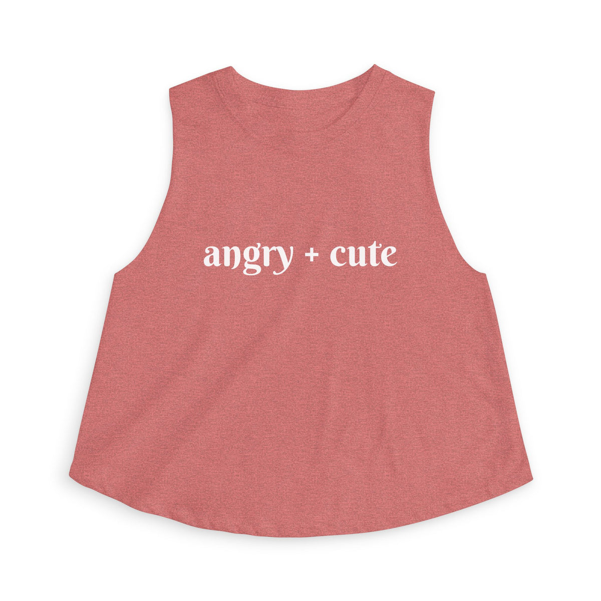 Crop Top - Angry + Cute