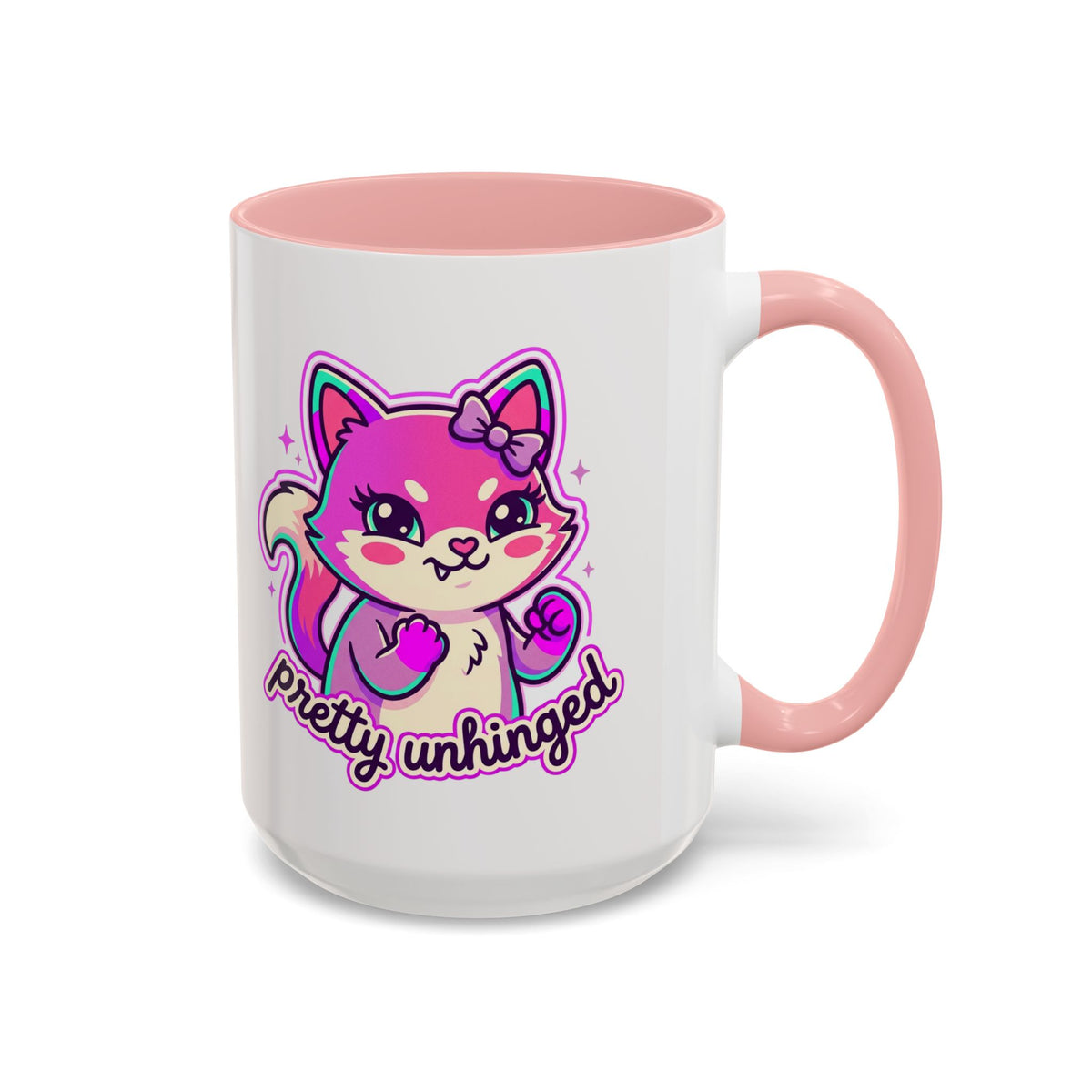 Mug - Pretty & Unhinged Cat