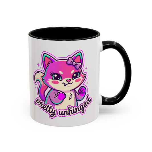 Mug - Pretty & Unhinged Cat